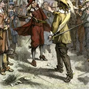 Bacons Rebellion in colonial Virginia