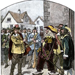 Bacons Rebellion in Jamestown, 1676