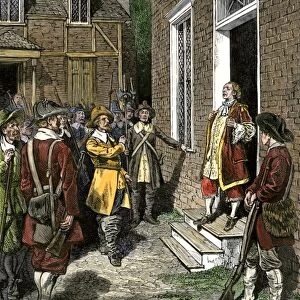 Bacons Rebellion in Jamestown, Virginia, 1676