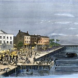 Battle at Galveston, Texas, US Civil War
