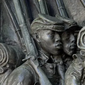 Black soldier of the 54th Massachusetts Regiment Black soldier of the 54th Massachusetts Regiment