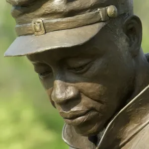 Black soldier statue, Contraband Camp historic site, Corinth MS Black soldier statue, Contraband Camp historic site, Corinth MS