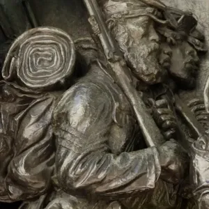 Black soldiers of the 54th Massachusetts Regiment Black soldiers of the 54th Massachusetts Regiment