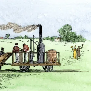 B&O Railroads Tom Thumb steam locomotive, 1830