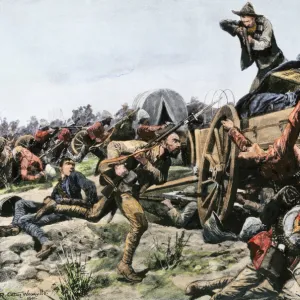 Boer War battle, 1902