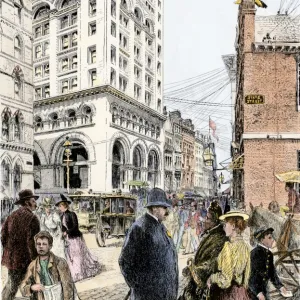 Boston, Massachusetts, in the 1890s