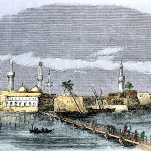 Bridge over the Tigris River at Baghdad Bridge over the Tigris River at Baghdad