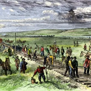 Building the transcontinental railroad