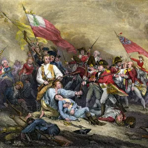 Bunker Hill battle, 1775