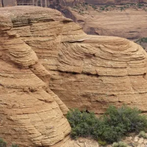 Canyon de Chelly sandstone, Arizona Canyon de Chelly sandstone, Arizona