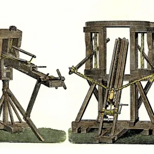 Catapaults used in ancient times