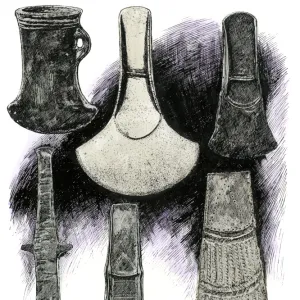 Celtic battle-axes