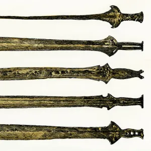 Celtic bronze swords