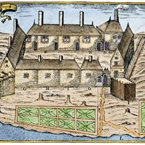 Champlains settlement in Nova Scotia, 1600s