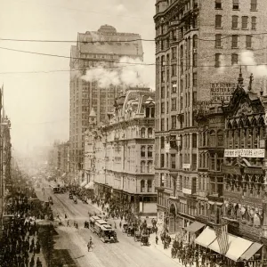 Chicagos State Street, 1890s