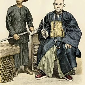 Chinese worker and businessman
