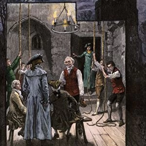 Christmas bell-ringers in England, 1700s