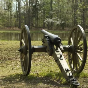 Civil War artillery, Shiloh battlefield Civil War artillery, Shiloh battlefield