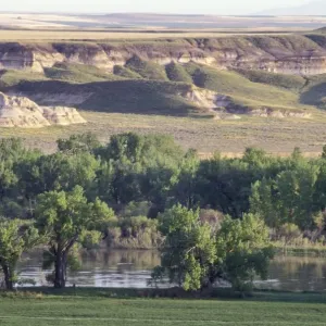 Coalbanks Landing, Missouri River, Montana Coalbanks Landing, Missouri River, Montana