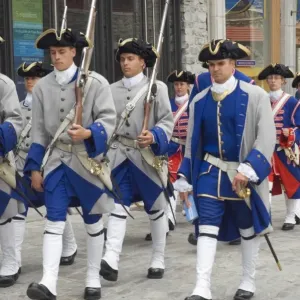 Colonial French Army Reenactors Print