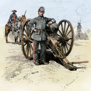 Confederate field artillery