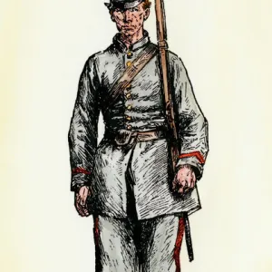 Confederate soldier, Civil War