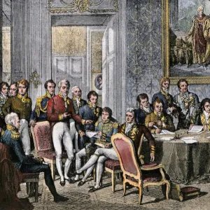 Congress of Vienna, ending the Napoleonic Wars, 1814-1815