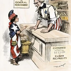 Cuba becoming a market for US goods, 1903