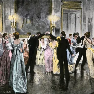 Dancing the cotillion