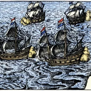 Dutch ships in the Arctic, 1600s