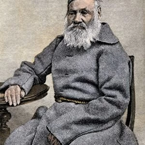 Elderly Russian sentenced to hard labor, 1880s