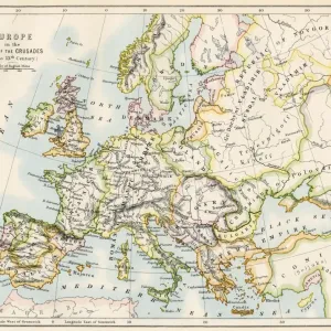Europe at the time of the Crusades Europe at the time of the Crusades