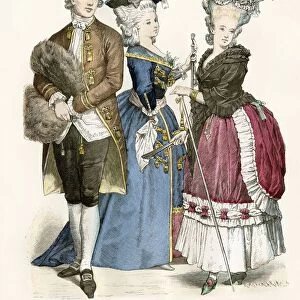 Fashion in France, 1780s