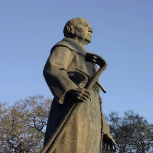 Father Junipero Serra statue in Mexico