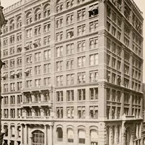 First steel-framed skyscraper, Chicago, 1890s