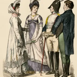 French Empire fashions