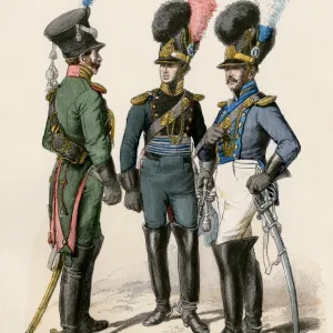 French police officers, early 1800s