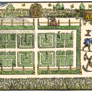 Garden irrigation in the 1500s