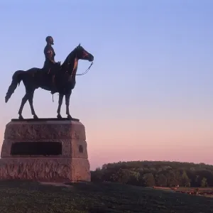 General Meade statue, Gettysburg battlefield General Meade statue, Gettysburg battlefield