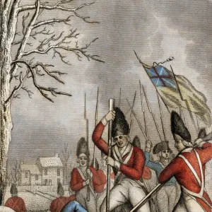 General Mercer wounded, Battle of Princeton