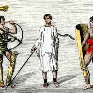 Gladiators of ancient Rome