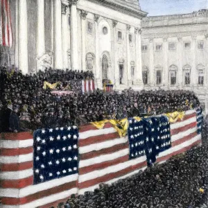 Grover Clevelands first inauguration as President