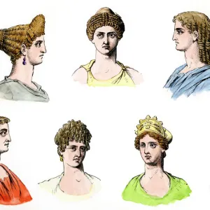 Hair styles of Roman ladies