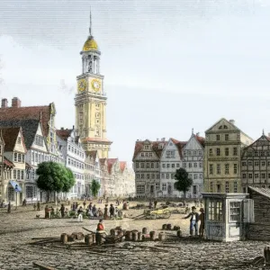 Hamburg, Germany, early 1800s