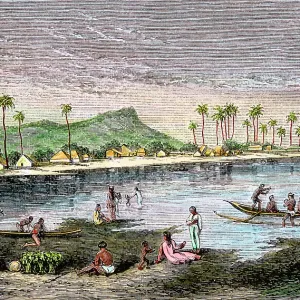 Hawaiians in the mid-1800s