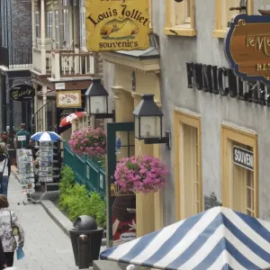 Home of Louis Joliet in old Quebec