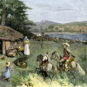 Homesteaders in the Rocky Mountains