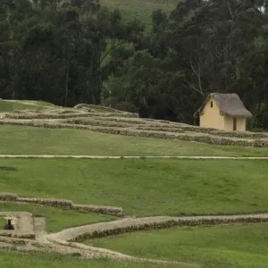 Inca dwelling replica at Ingapirca, Ecuador Inca dwelling replica at Ingapirca, Ecuador
