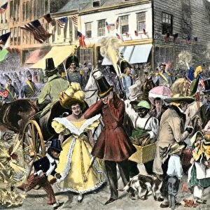 Independence Day festivities in New York City, 1834