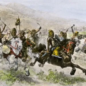 Attila and the Huns Invasion Print